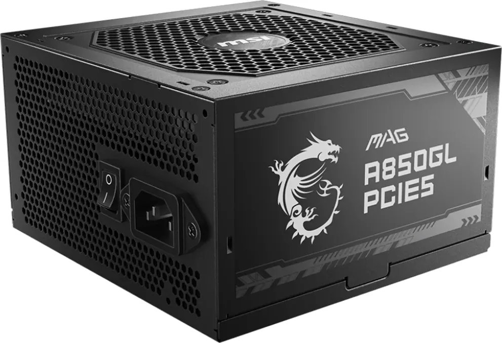 Alimentation MSI MAG A850GL 850 W 80+ Gold