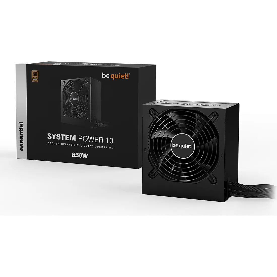 Alimentation be quiet! System Power 10 650 W 80+ Bronze