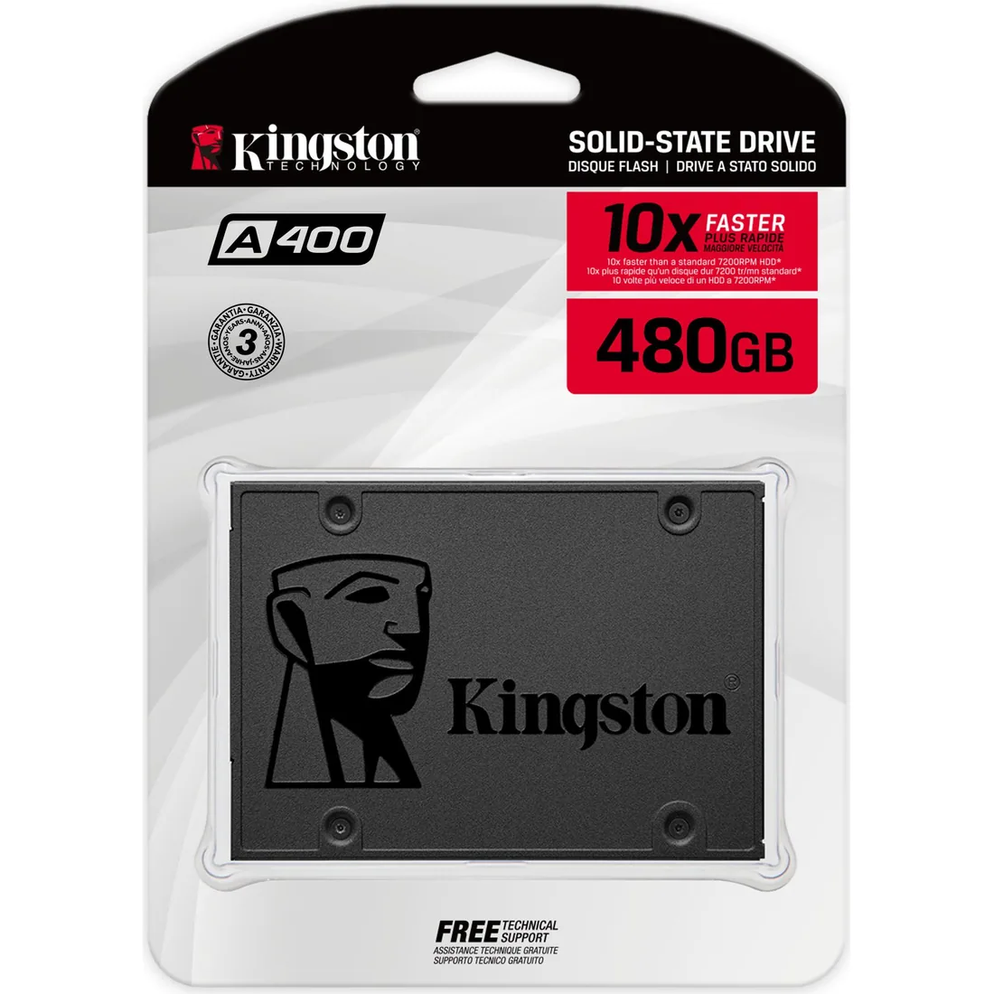 SSD Kingston A400 480 Go SATA